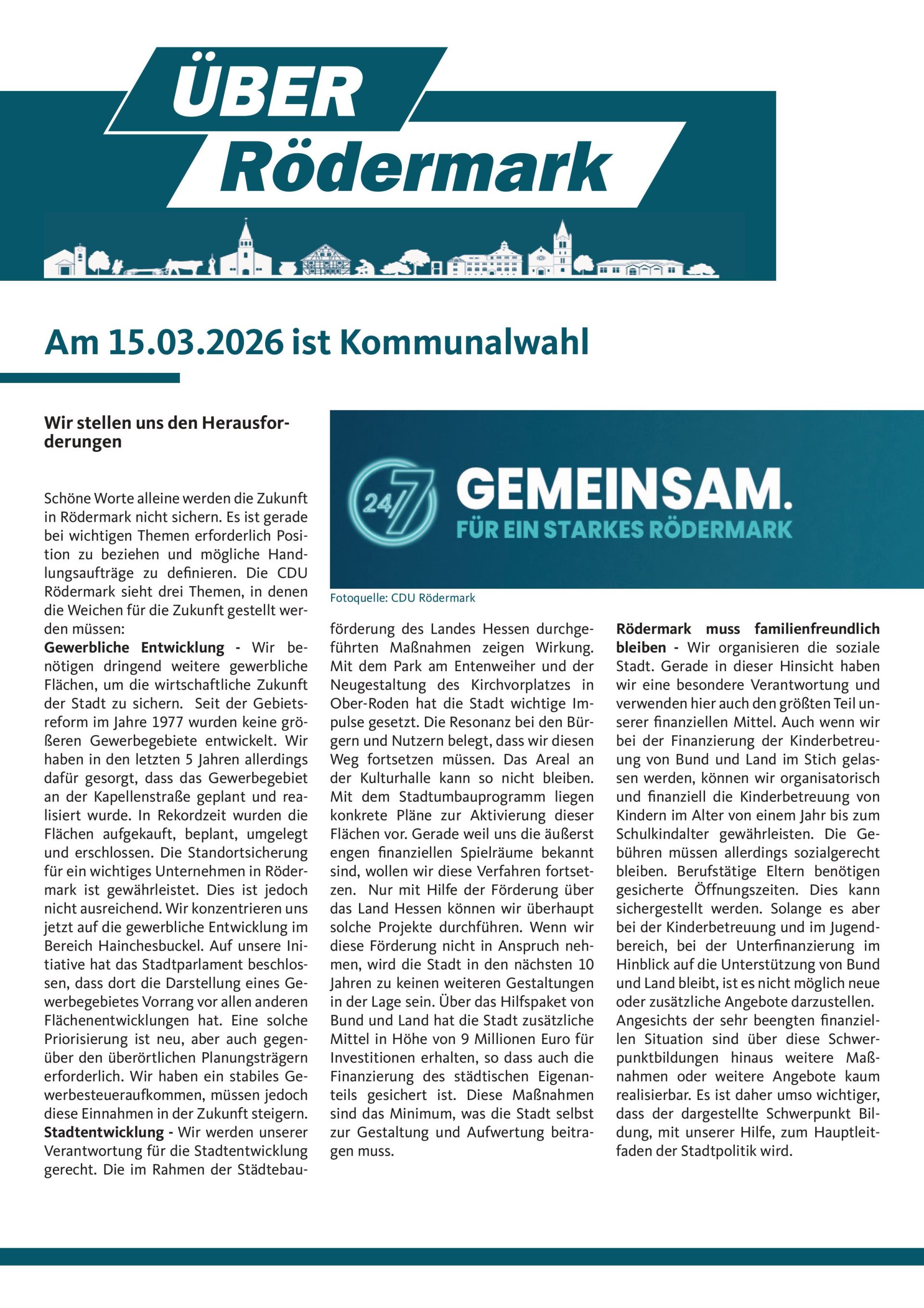 CDU Zeitung �BER R�dermark Seite 1